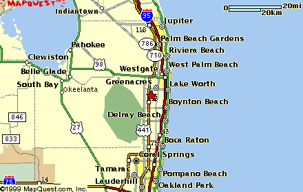 west palm beach service area